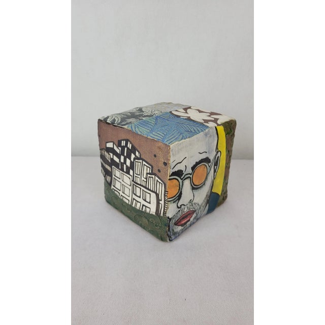 Cubic Sculpture by Mathilde Lemancq For Sale - Image 6 of 13
