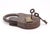 Traditional Antique Large Operable Steel Padlock With Keys For Sale - Image 3 of 7