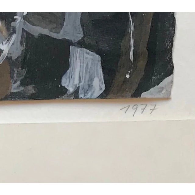 Modern Olga Reiwald, Rhythm, Watercolor, 1977 For Sale - Image 3 of 11