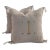 Contemporary White Pillow Covers Made From Silk Sabra - a Pair For Sale