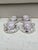 French Country 1920s French Faience Cups & Saucers - Set of Four For Sale - Image 3 of 7