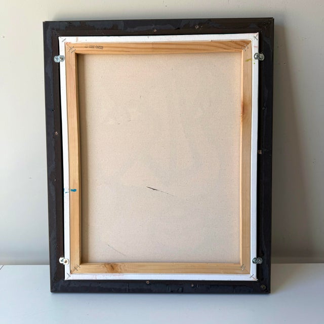 Picasso Style Cubist Portrait, Signed Jennifer D. For Sale In Charleston - Image 6 of 7