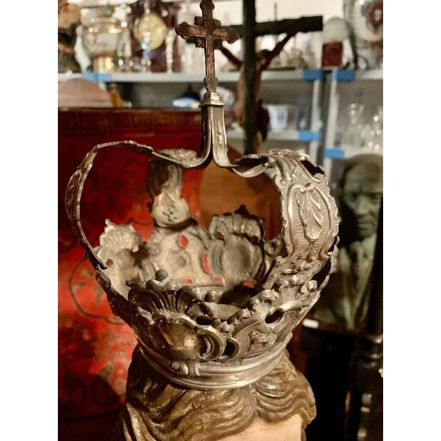 Indo-Portuguese Sculpture, 17th Century For Sale - Image 9 of 11