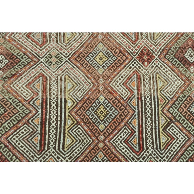 Antique Turkish Afion Kilim Runner For Sale - Image 10 of 13