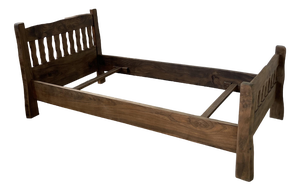 Brutalist Aranjou Elm Bed, 1950s
