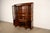 Baker Furniture Historic Charleston Georgian Inlaid Mahogany Breakfront Bookcase Cabinet For Sale In South Bend - Image 6 of 17