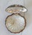 Metal Vintage Silver-Plated Shell Butter Dish & Caviar Server With Frosted Glass Liner For Sale - Image 7 of 12