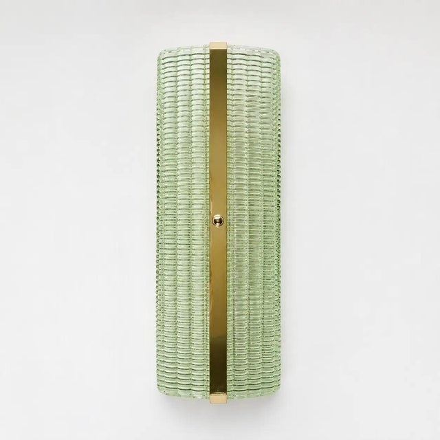 Rectangular Murano Glass Wall Sconces with Chrome Finish by Simoeng for Simoeng, Set of 4 For Sale - Image 6 of 11