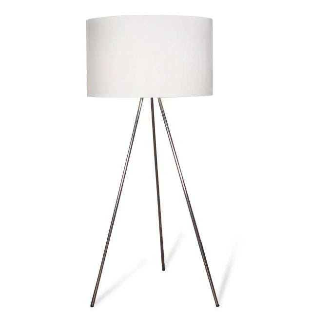 Contemporary Ligne Roset Tripod Chrome Floor Lamp For Sale In New York - Image 6 of 6