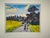 Blue Linda Clerget, Sun on the Countryside, Oil, Framed For Sale - Image 8 of 12