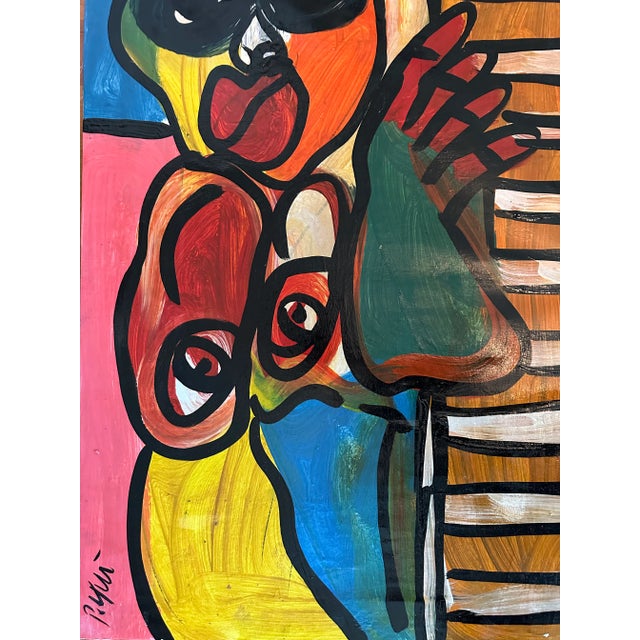 Abstract Expressionism Peter Keil Original Painting - Junge Wilde Collection For Sale - Image 3 of 4