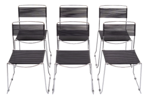 Vintage Italian Spaghetti Chairs by Giandomenico Belotti for Allias, 1980s, Set of 6