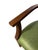 Modern Vintage Fairfield Furniture Modern Green Occasional Chair For Sale - Image 3 of 11