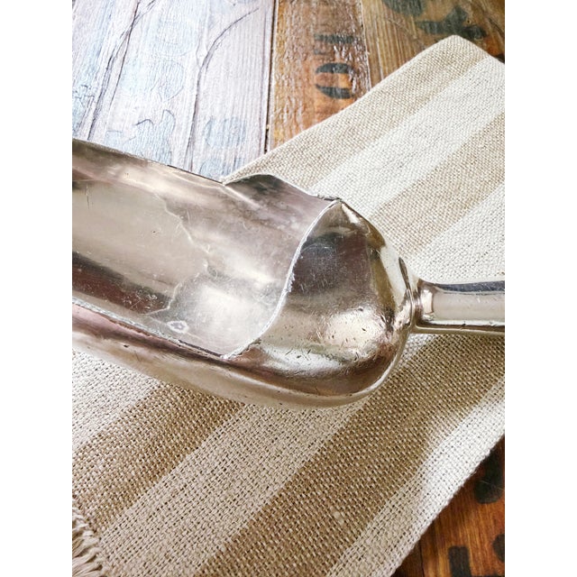 Antique Hotel Silver Ice Scoop For Sale - Image 9 of 9