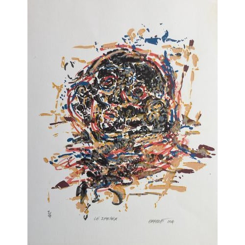 Gérard Eppele, The Sphinx, 2004, Paper For Sale - Image 4 of 4