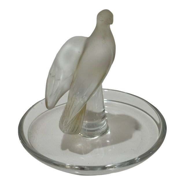 Early 20th Century Lalique Charius Pin Tray/ Trinket Dish For Sale