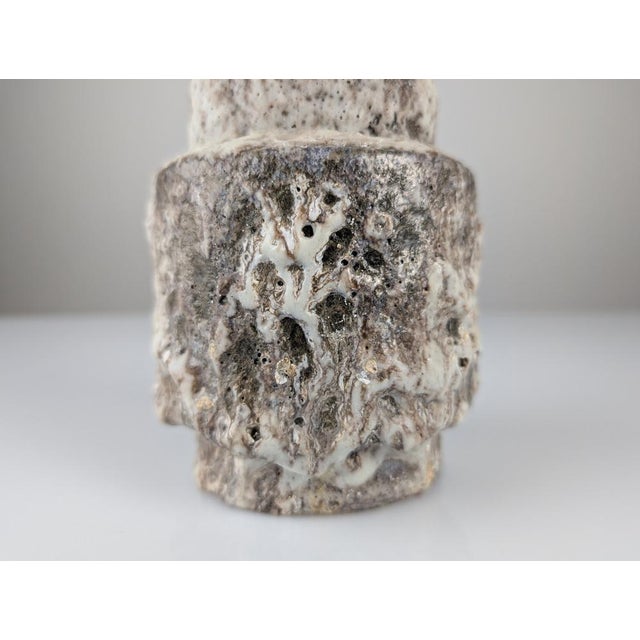 Mid-Century Modern Mid-Century German Fat Lava Jarrón, 1960s For Sale - Image 3 of 7