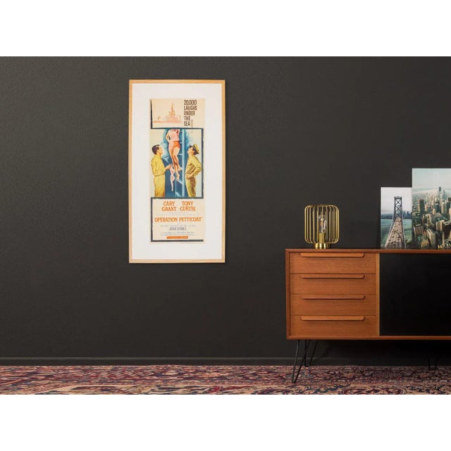 Mid-Century Modern Operation Petticoat, US Filmposter For Sale - Image 3 of 11