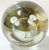 Metal Vintage Gold-Tone Cherub on Bubble Glass Orb Paperweight For Sale - Image 7 of 9