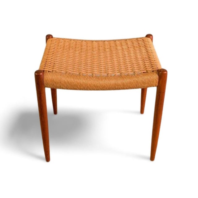 Danish Model 80 Stool in Teak by Niels O Møller for J.L. Møller For Sale - Image 10 of 10