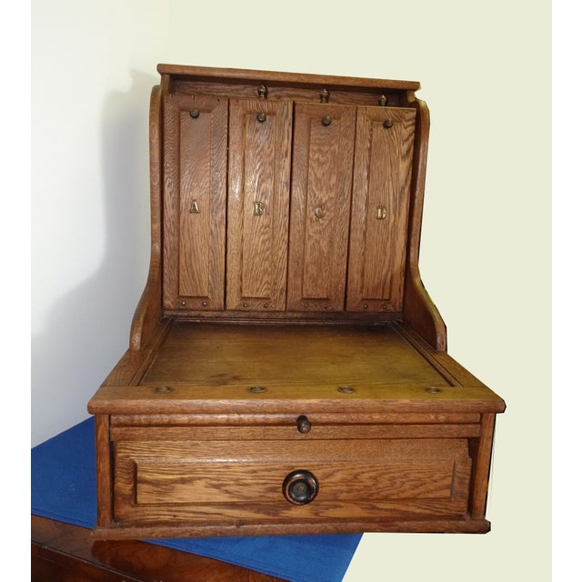 Unique Cabinet in Good Vintage Condition. There is wear that is usual for its age. Please study the photos and ask...