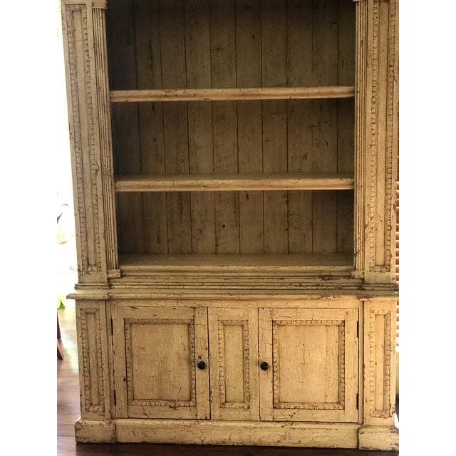 Restoration Hardware Entablature Sideboard & Open Hutch With Custom