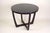 Art Deco Round Coffee Table with Black Glass Top, 1920s For Sale - Image 13 of 18