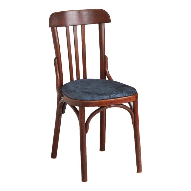 Antique Bentwood Bistro Chair, France, 1890s For Sale