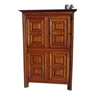Vintage High Sideboard in Oak, 1960s For Sale