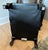 Arhaus Catania Wingback Chair & Matching Ottoman in Libby Smoke For Sale - Image 17 of 17
