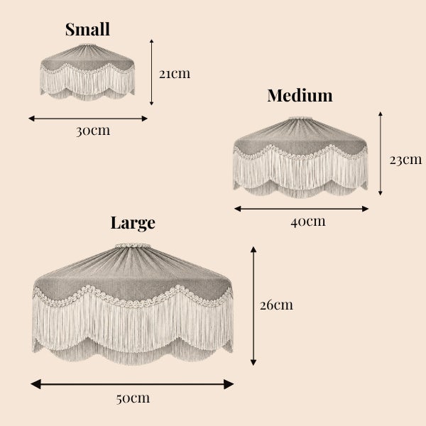 The Peggy Pink Silk Fringed Lampshade - Small For Sale - Image 6 of 6