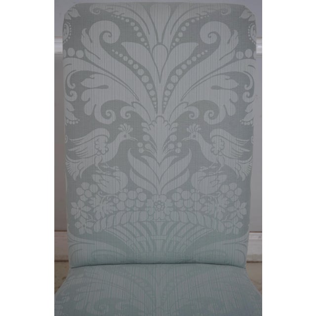 Set of 6 Cw-67 Colonial Williamsburg Damask Dining Room Chairs For Sale In Philadelphia - Image 6 of 18