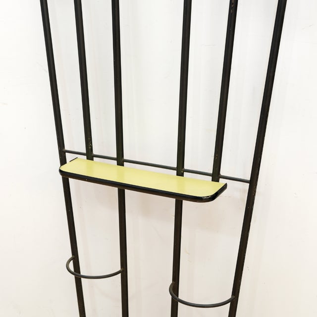 1950s Vintage 1960s French Atomic Entryway Hat & Coat Rack Stand For Sale - Image 5 of 12