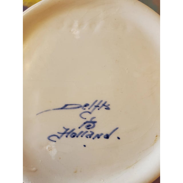 AK Dutch Delftware 1930s Delft Pottery From Holland Mug For Sale - Image 4 of 5