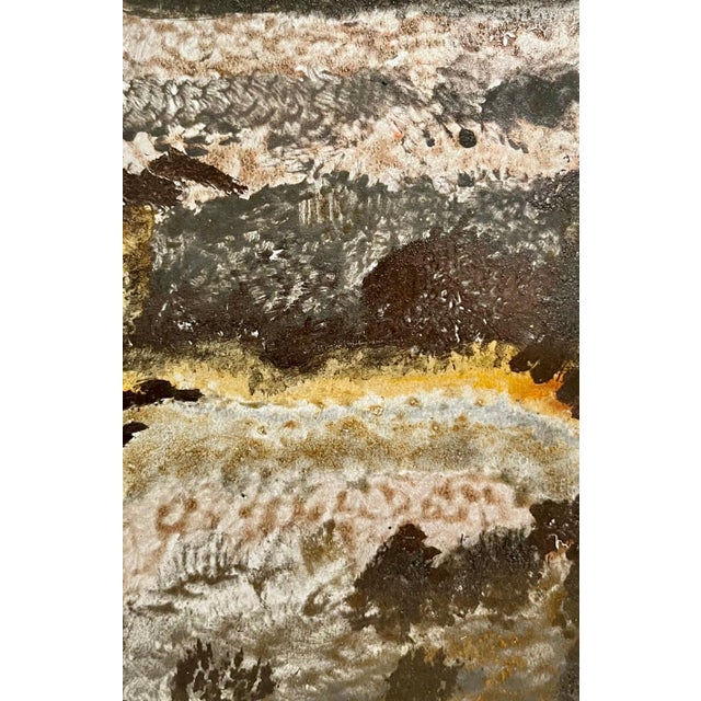 Abstract Expressionism Dina Recanati, Israeli Abstract Expressionist Dina Recanati Cosmos Painting, Sculpture in Metal, 2003 For Sale - Image 3 of 5