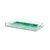 2020s Agate Malachite Acrylic Rectangle Decorative Tray, Small For Sale - Image 5 of 9