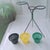 Metal Vintage Tripod Plant Stand with Three Lotusouple Planters, 1960s For Sale - Image 7 of 18