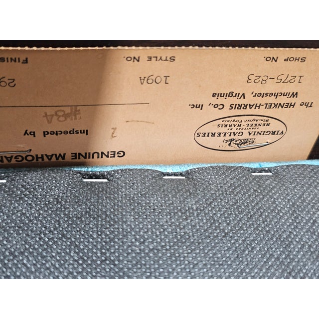 Henkel Harris Mahogany Queen Style Style Arm Dining Chairs #29 Finish - a Pair For Sale In Cleveland - Image 6 of 7