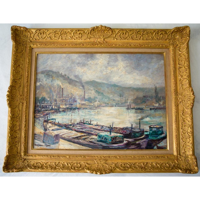 Georges Manzana-Pissarro, Rouen, the wolf meadow, 1905, Oil on Panel For Sale - Image 5 of 5