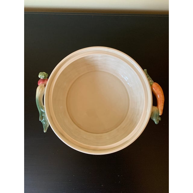 Vintage Fitz & Floyd Trompe L’Oeil Basket Casserole Dish For Sale - Image 11 of 13
