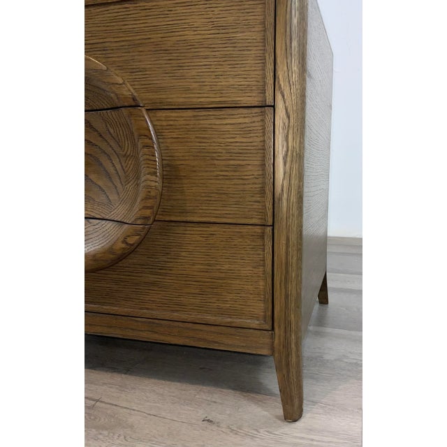 Mid-Century Modern Theodore Alexander Mid-Century Modern Style Walnut Finished Wood Collins Nightstand For Sale - Image 3 of 8
