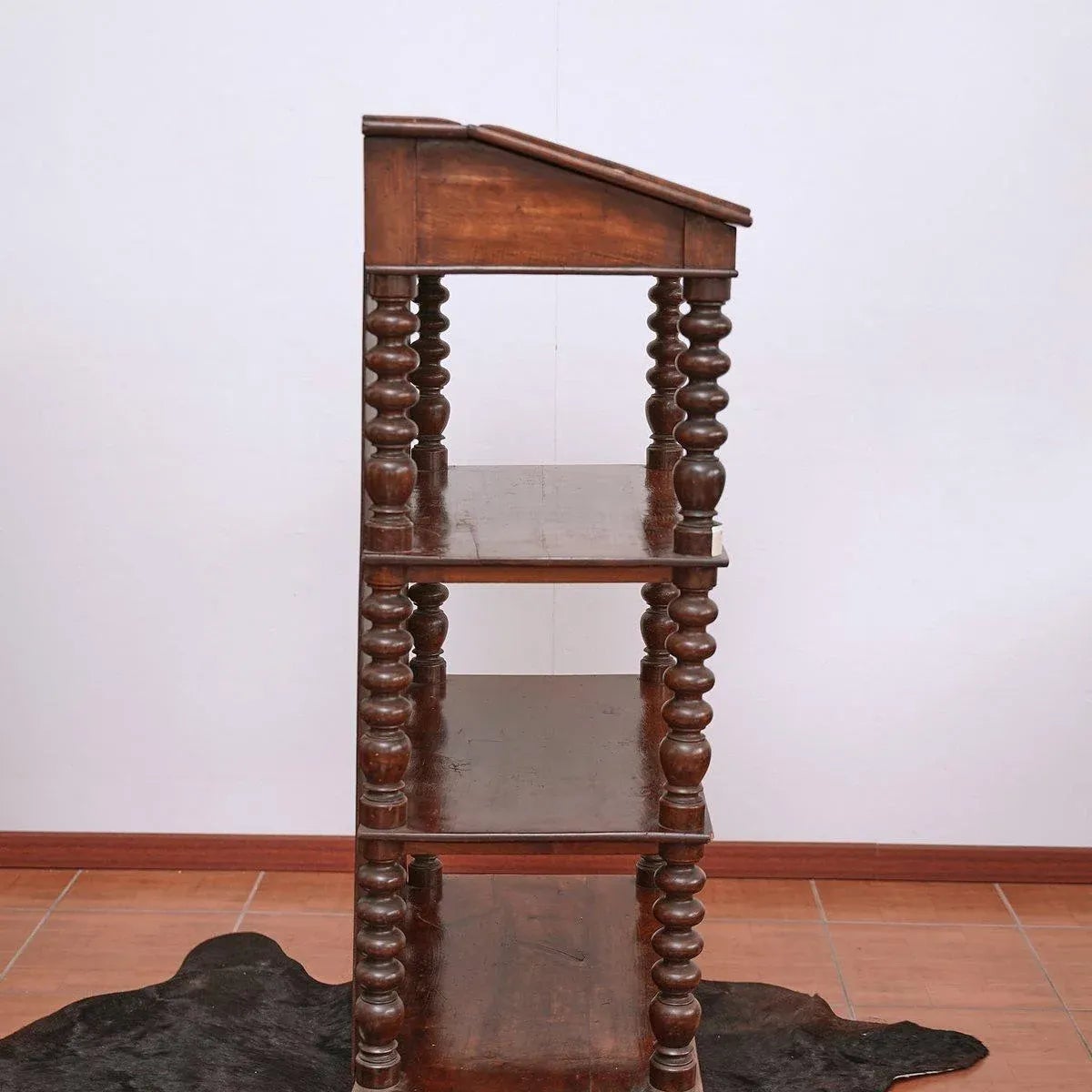 Louis Philippe Wood Etagere
