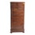 French Empire Mahogany Secretaire or Secretary Chest or Biedermeier Drop Front Desk For Sale In New York - Image 6 of 14