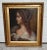 Antique Signed J.Bovgvereau Oil Painting on Canvas Portrait of a Woman For Sale - Image 10 of 13