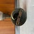 Antique Industrial Steel Wall Sconce With Holophane Glass Shade For Sale - Image 12 of 12