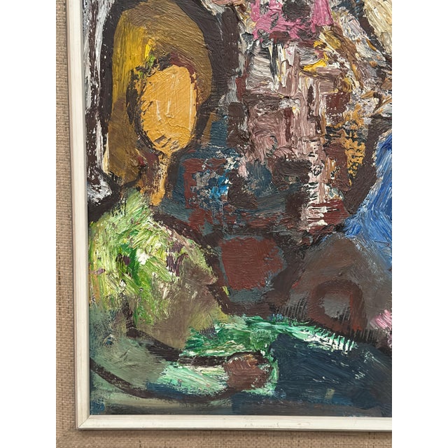 Gösta Falck, Girls in Interior, 1960s, Oil on Canvas, Framed For Sale - Image 15 of 18