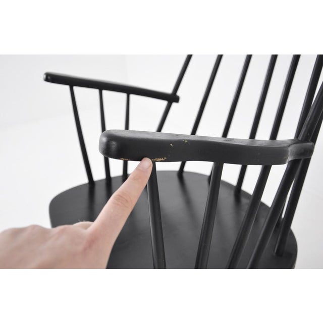 Rocking Chair by Lena Larsson for Nesto, 1960s For Sale - Image 11 of 13