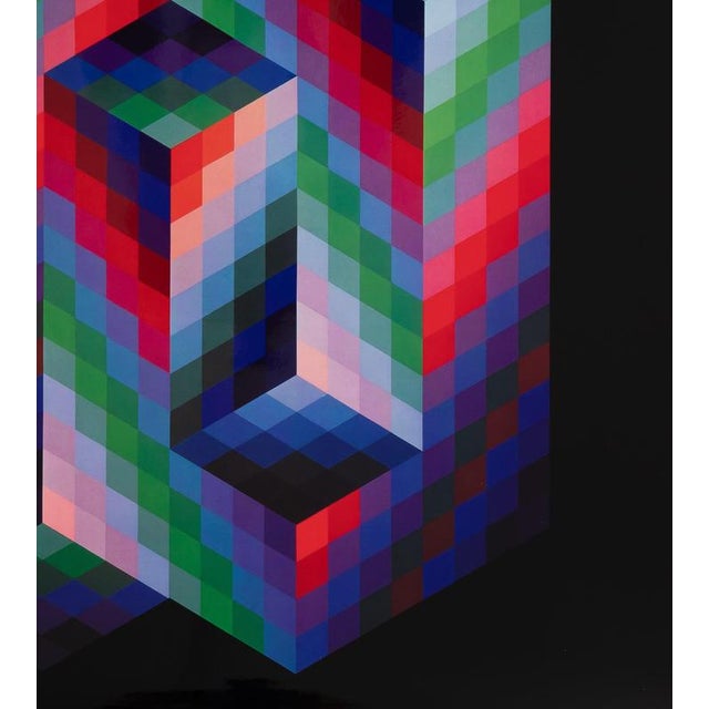 Victor Vasarely, FATHER, Photogravure For Sale - Image 4 of 5