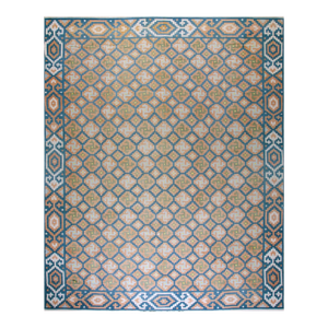 1930s Indian Cotton Dhurrie Carpet ( 12'2" x 15'2" - 371 x 462 )