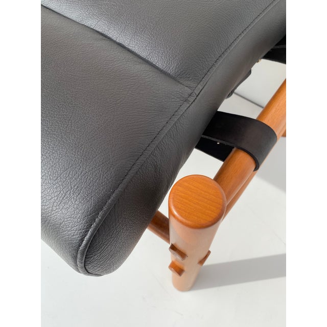 Mid-Century Safari Footrest For Sale - Image 9 of 11
